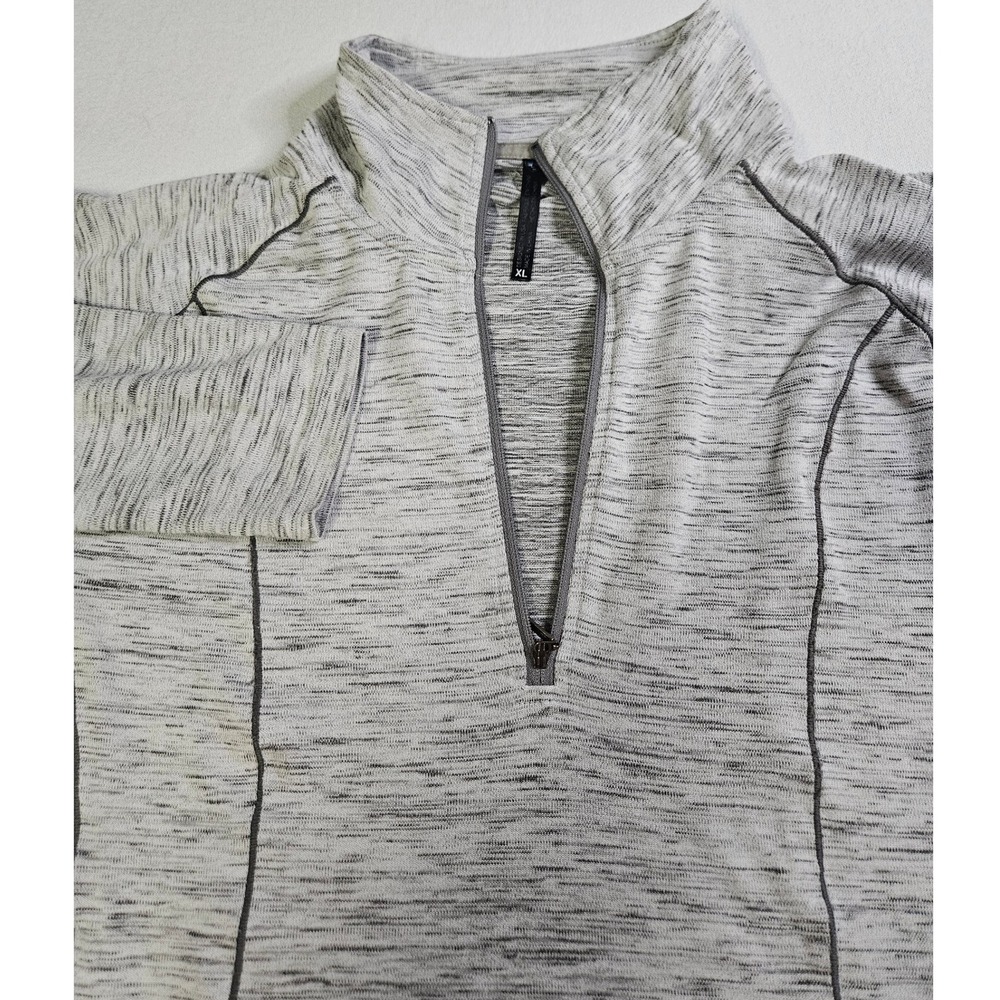 Kuhl Women's Quarter Zip XL Heather Gray Long Sleeve